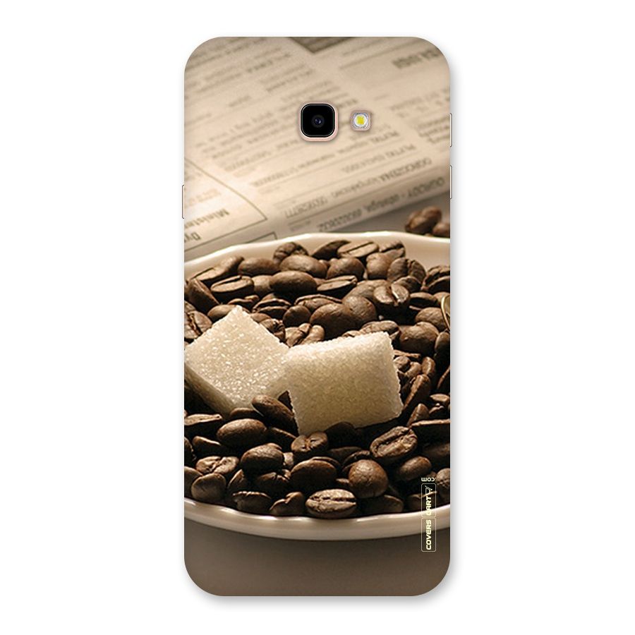 Coffee And Sugar Cubes Back Case for Galaxy J4 Plus