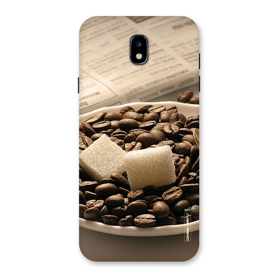 Coffee And Sugar Cubes Back Case for Galaxy J7 Pro