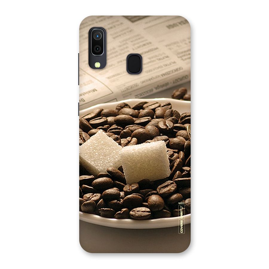 Coffee And Sugar Cubes Back Case for Galaxy M10s