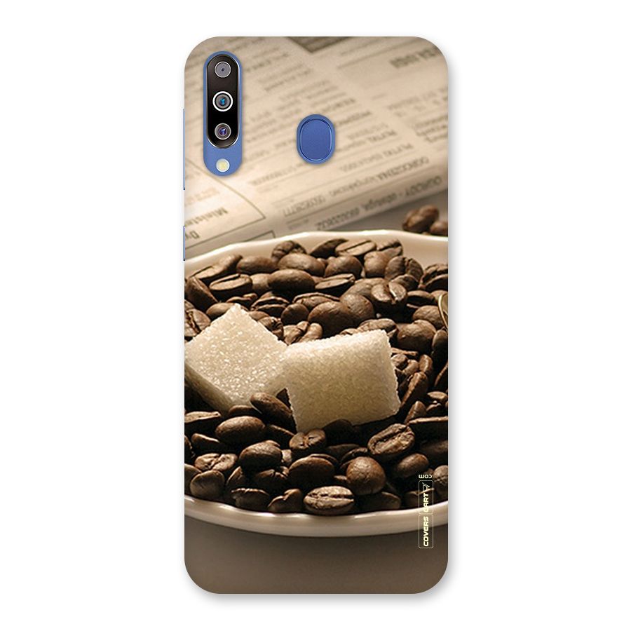 Coffee And Sugar Cubes Back Case for Galaxy M30