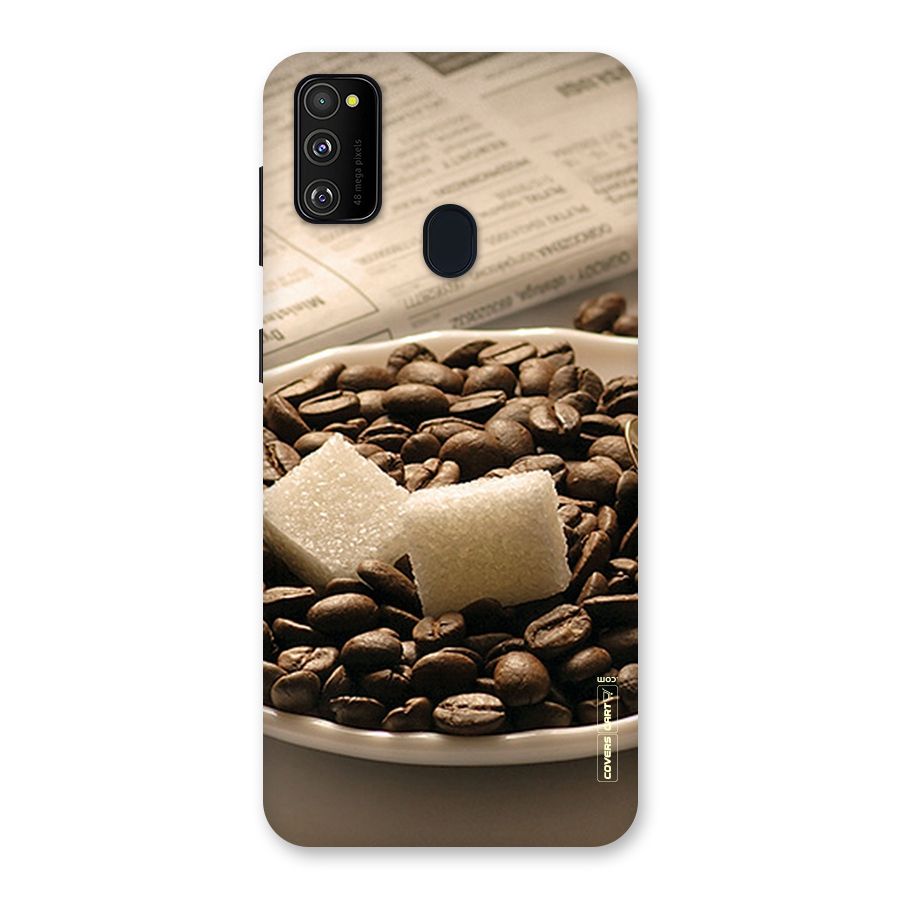 Coffee And Sugar Cubes Back Case for Galaxy M30s