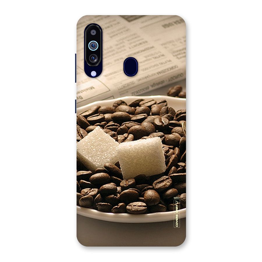 Coffee And Sugar Cubes Back Case for Galaxy M40