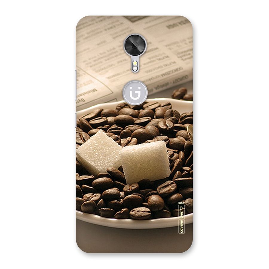 Coffee And Sugar Cubes Back Case for Gionee A1