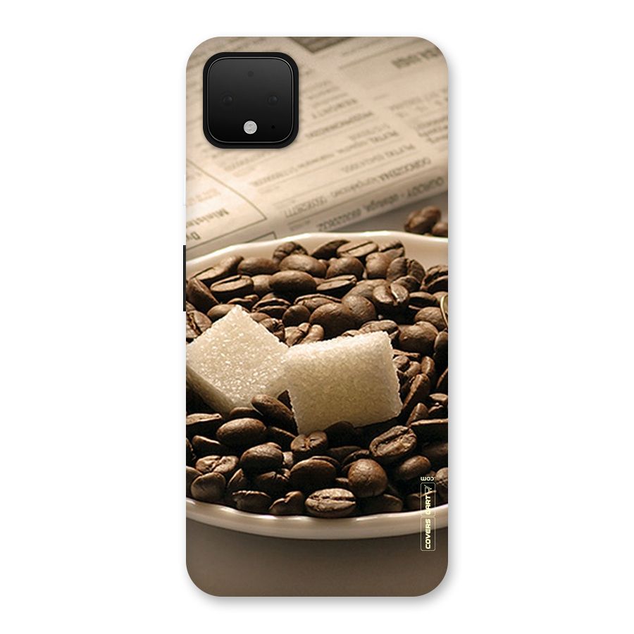 Coffee And Sugar Cubes Back Case for Google Pixel 4 XL