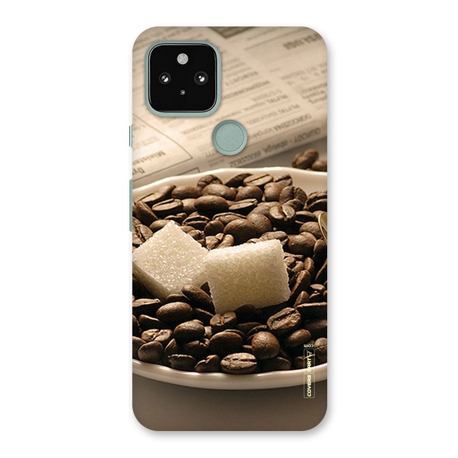 Coffee And Sugar Cubes Back Case for Google Pixel 5