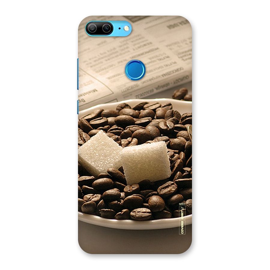 Coffee And Sugar Cubes Back Case for Honor 9 Lite