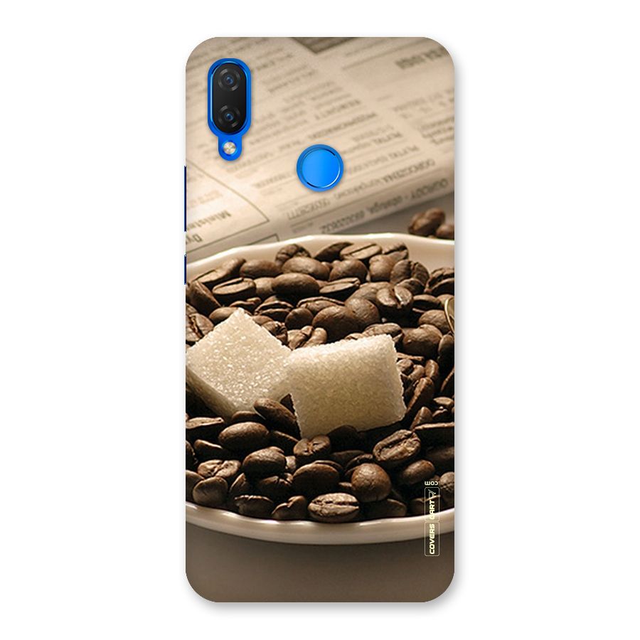 Coffee And Sugar Cubes Back Case for Huawei P Smart+