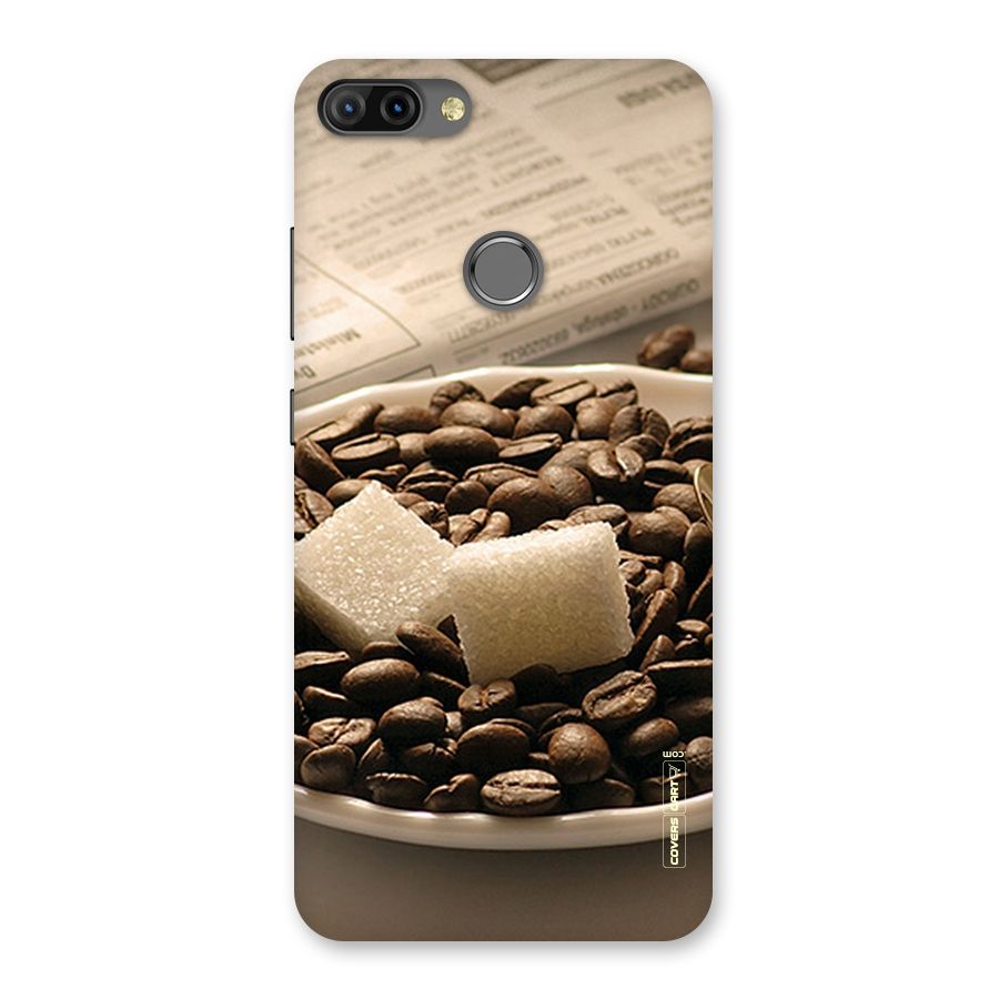 Coffee And Sugar Cubes Back Case for Infinix Hot 6 Pro