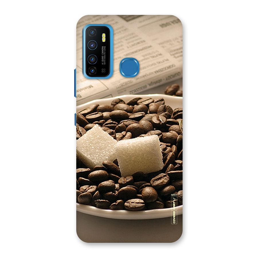 Coffee And Sugar Cubes Back Case for Infinix Hot 9