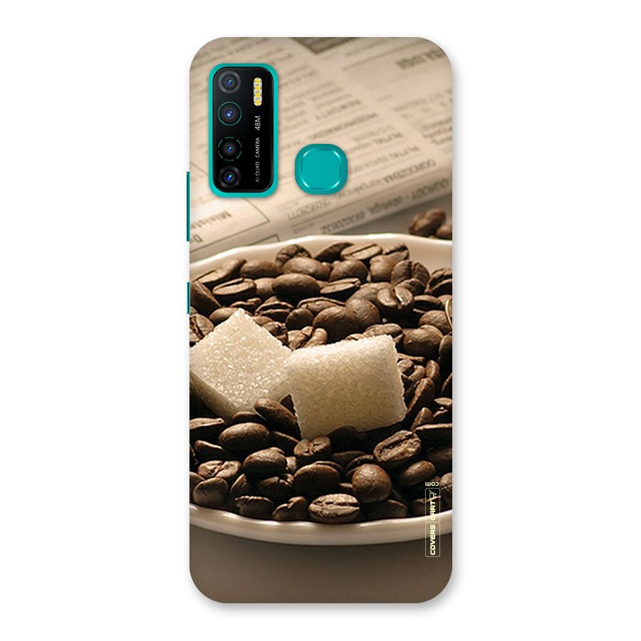 Coffee And Sugar Cubes Back Case for Infinix Hot 9 Pro