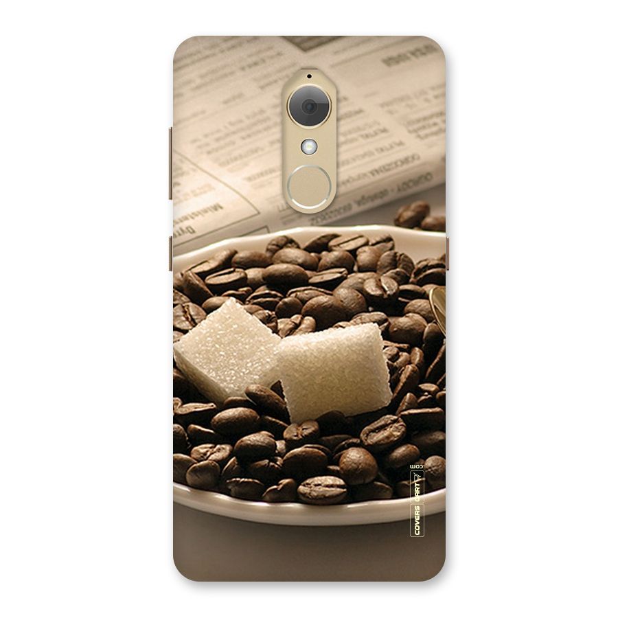 Coffee And Sugar Cubes Back Case for Lenovo K8