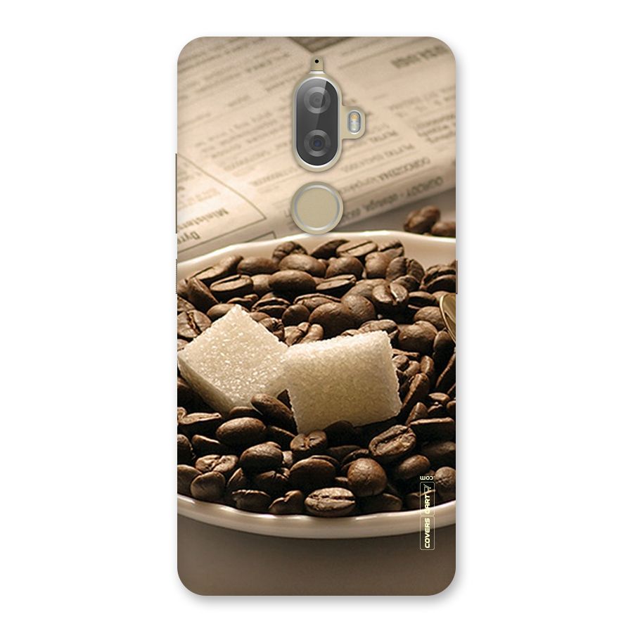 Coffee And Sugar Cubes Back Case for Lenovo K8 Plus