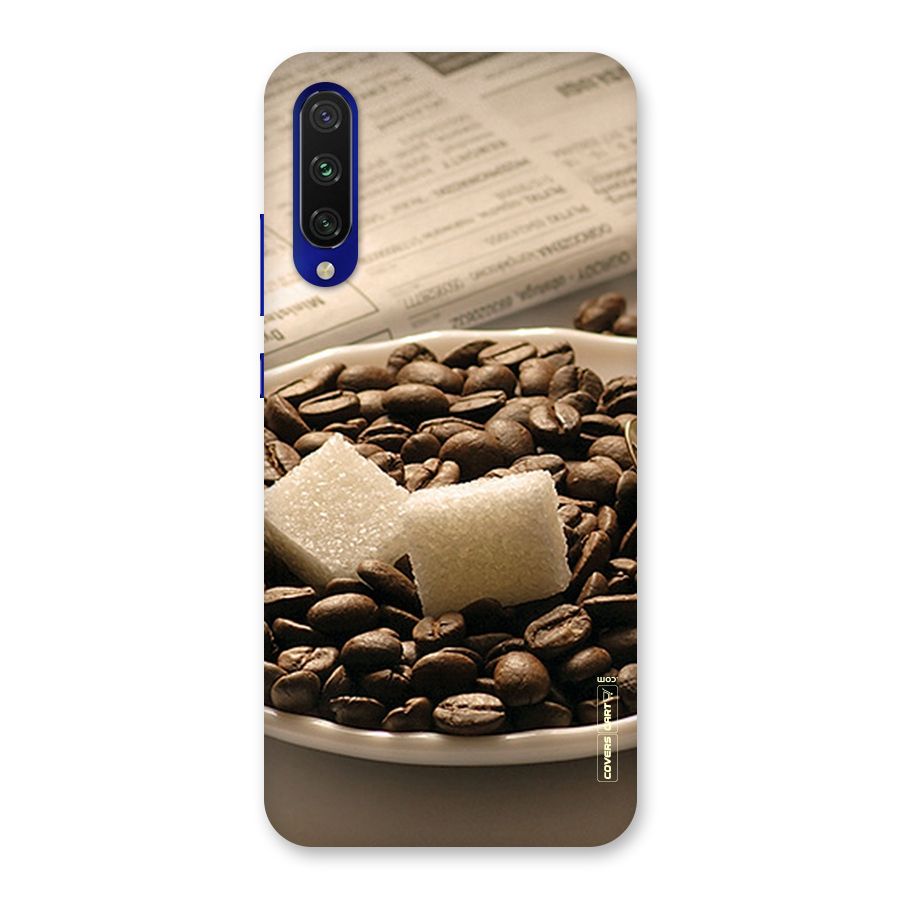 Coffee And Sugar Cubes Back Case for Mi A3