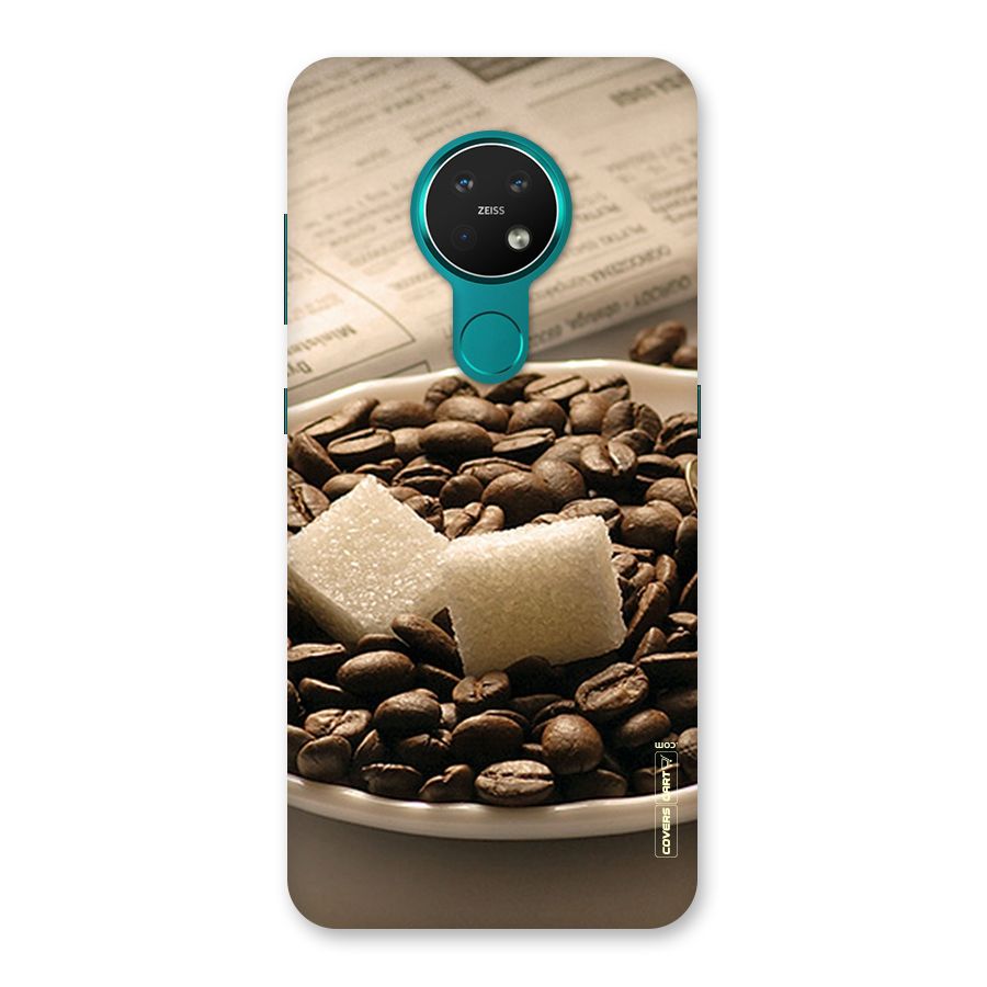 Coffee And Sugar Cubes Back Case for Nokia 7.2