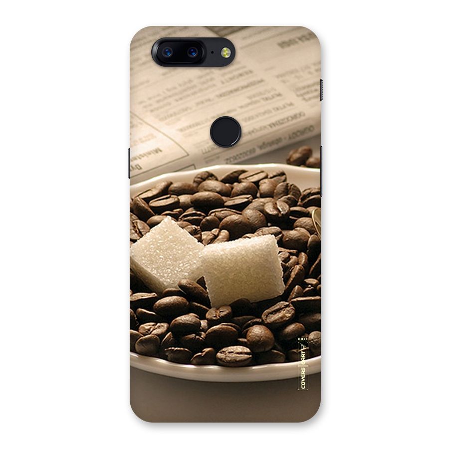 Coffee And Sugar Cubes Back Case for OnePlus 5T