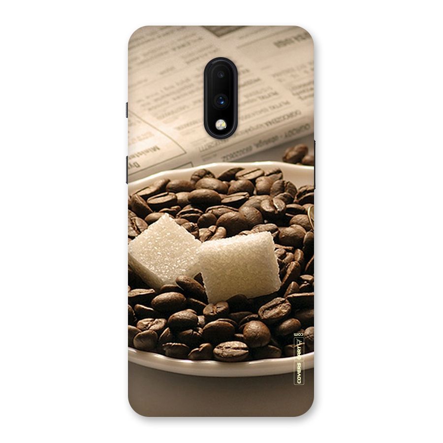 Coffee And Sugar Cubes Back Case for OnePlus 7