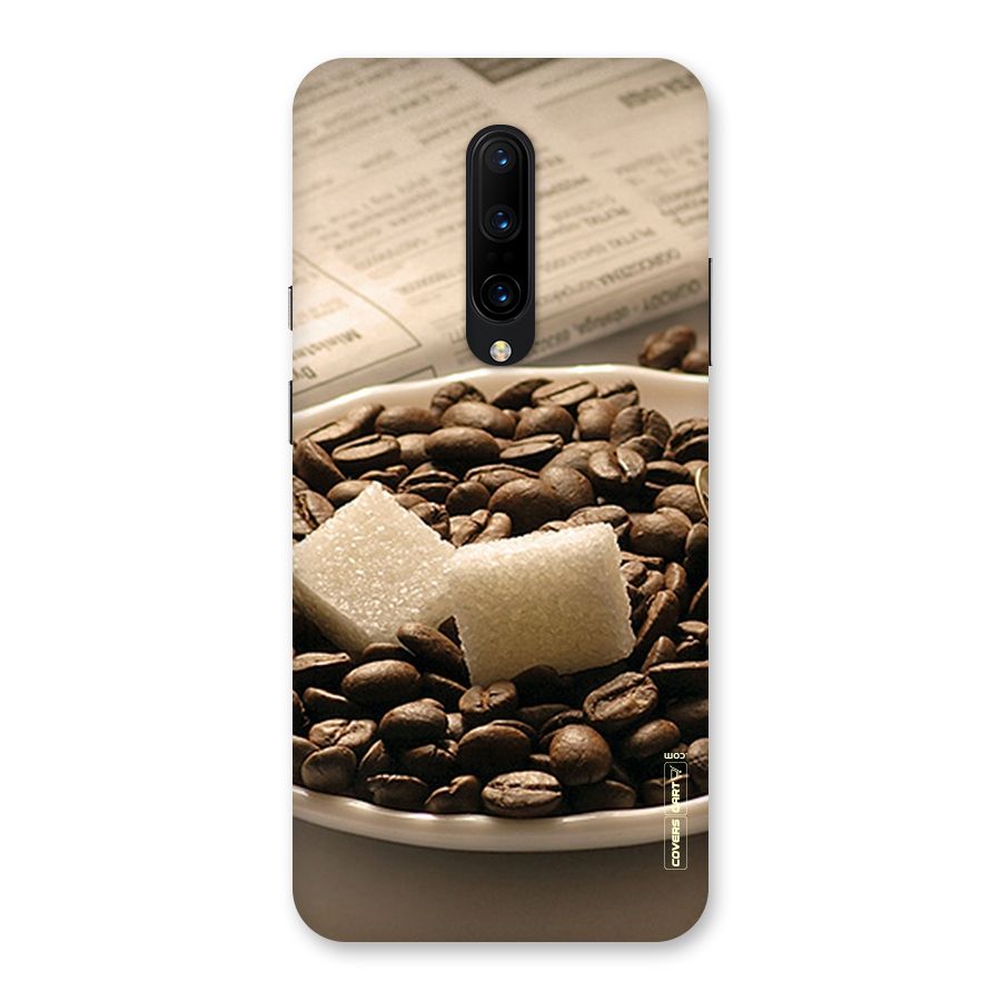 Coffee And Sugar Cubes Back Case for OnePlus 7 Pro