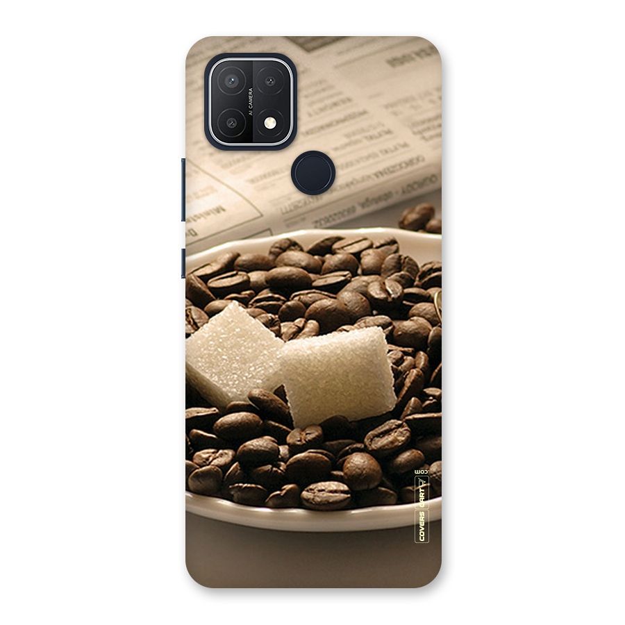 Coffee And Sugar Cubes Back Case for Oppo A15s
