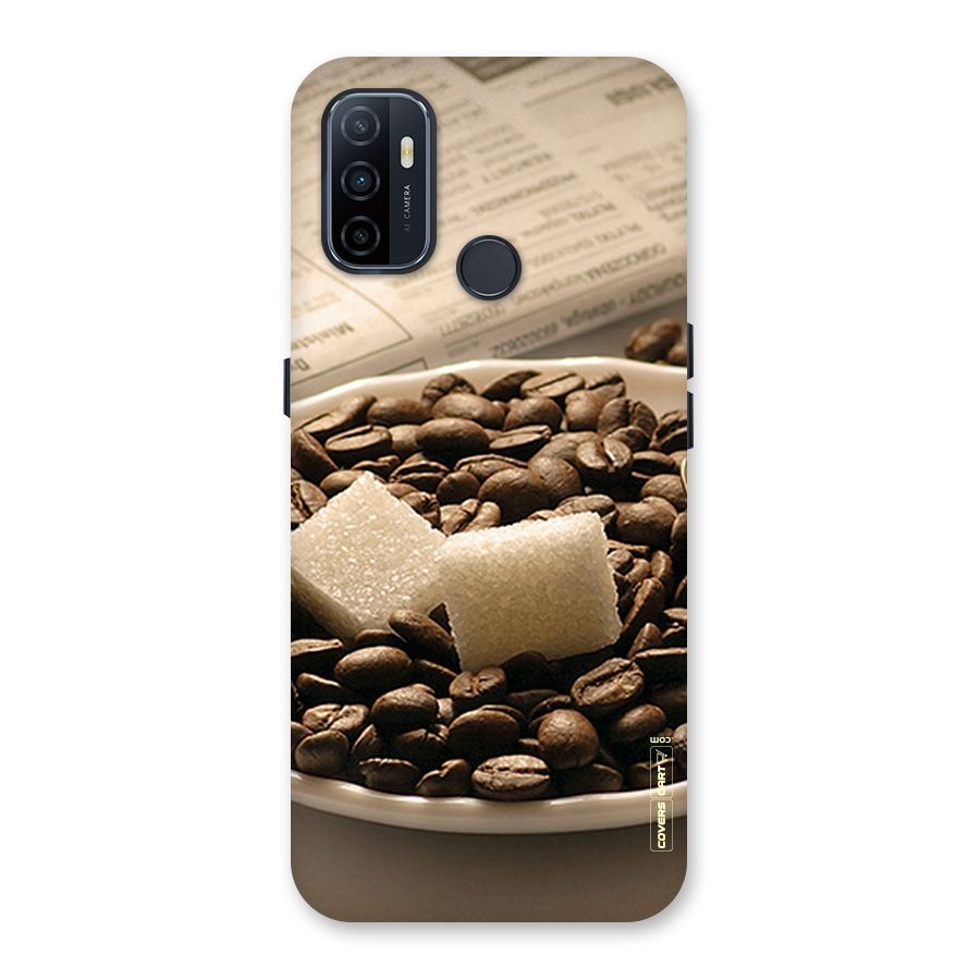 Coffee And Sugar Cubes Back Case for Oppo A32