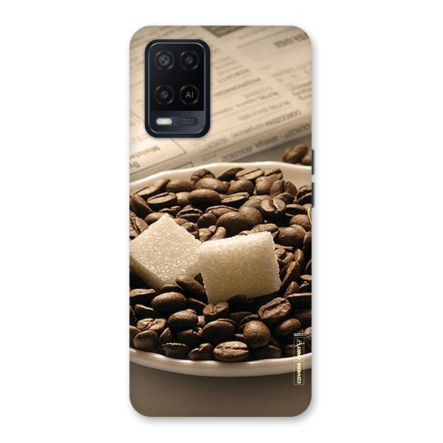 Coffee And Sugar Cubes Back Case for Oppo A54