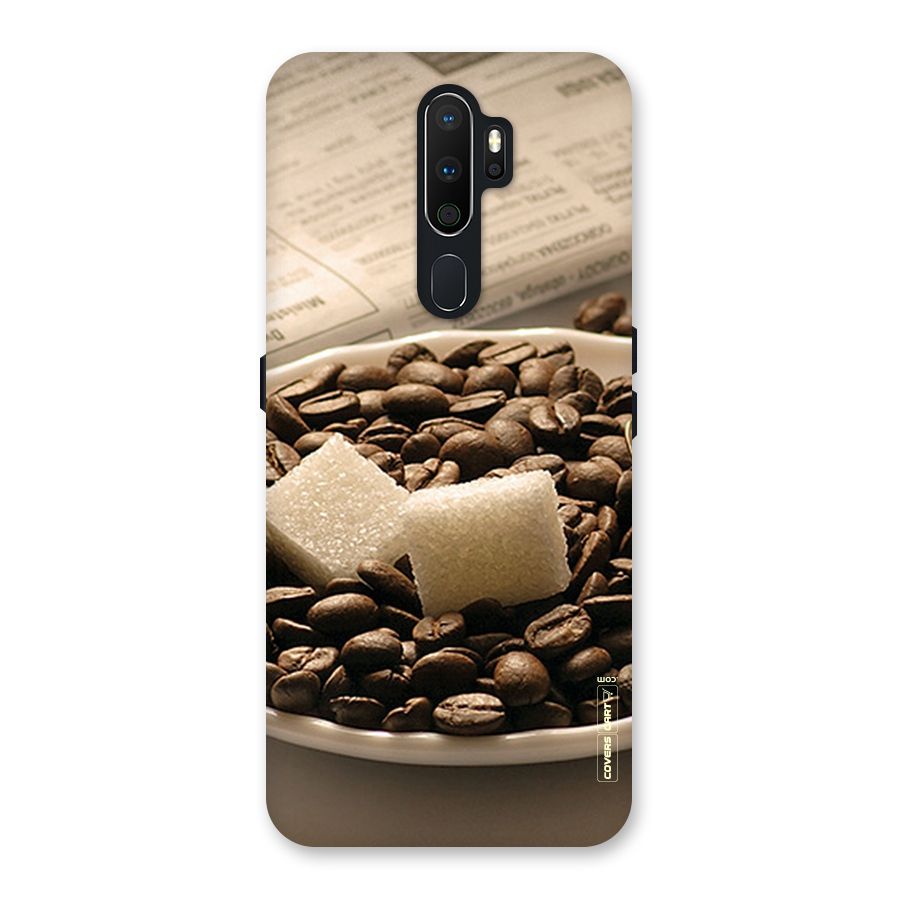 Coffee And Sugar Cubes Back Case for Oppo A5 (2020)