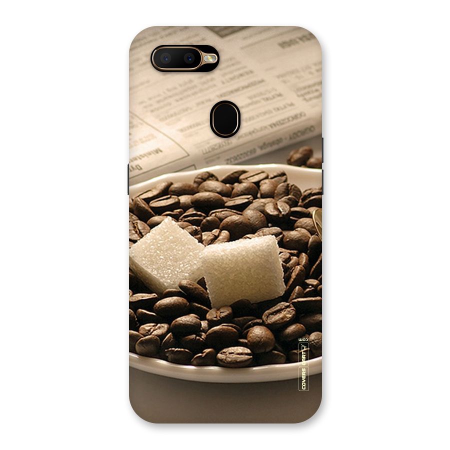 Coffee And Sugar Cubes Back Case for Oppo A5s
