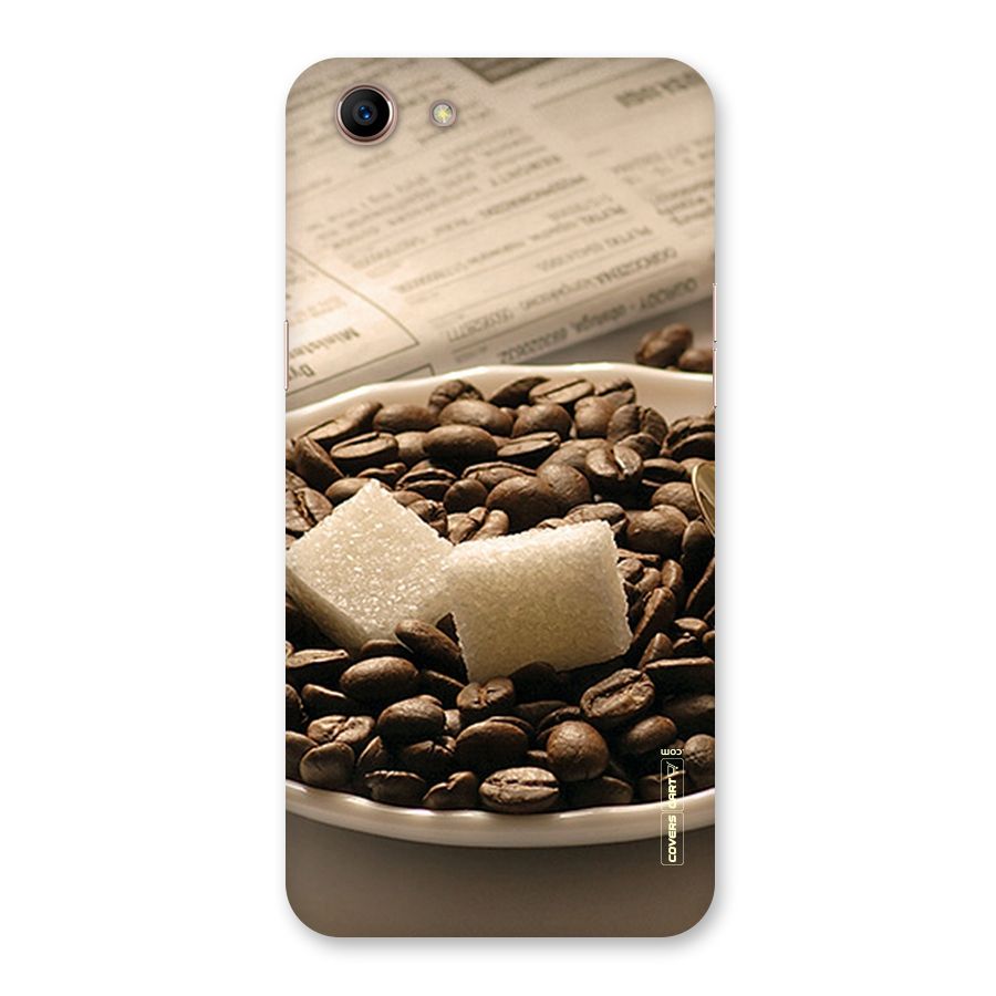 Coffee And Sugar Cubes Back Case for Oppo A83 (2018)