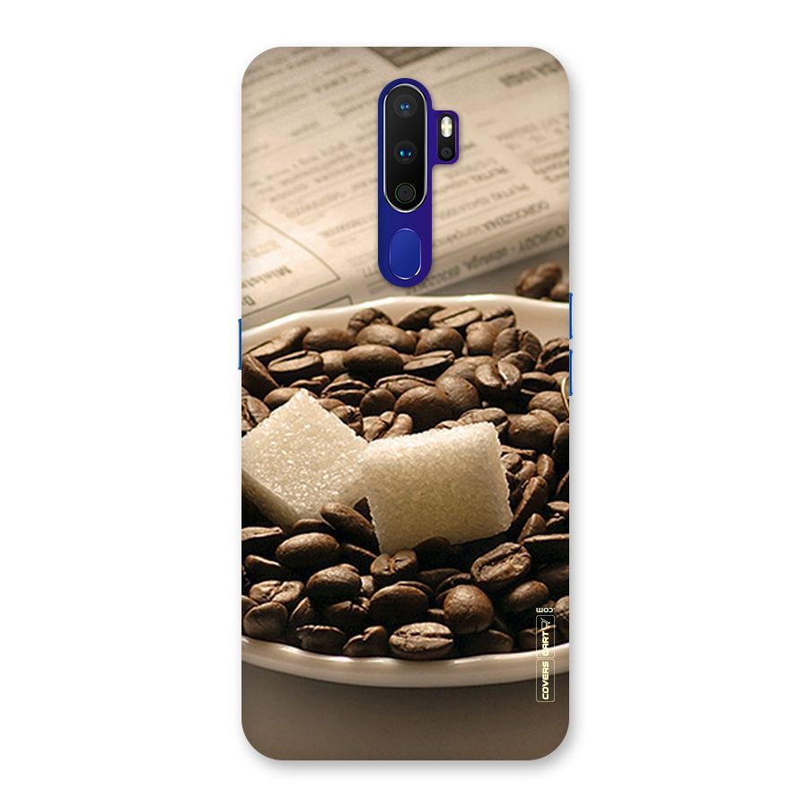 Coffee And Sugar Cubes Back Case for Oppo A9 (2020)
