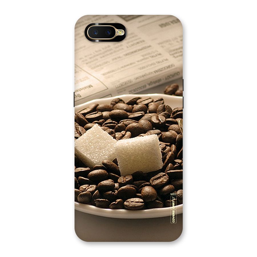 Coffee And Sugar Cubes Back Case for Oppo K1