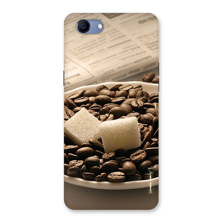 Coffee And Sugar Cubes Back Case for Oppo Realme 1