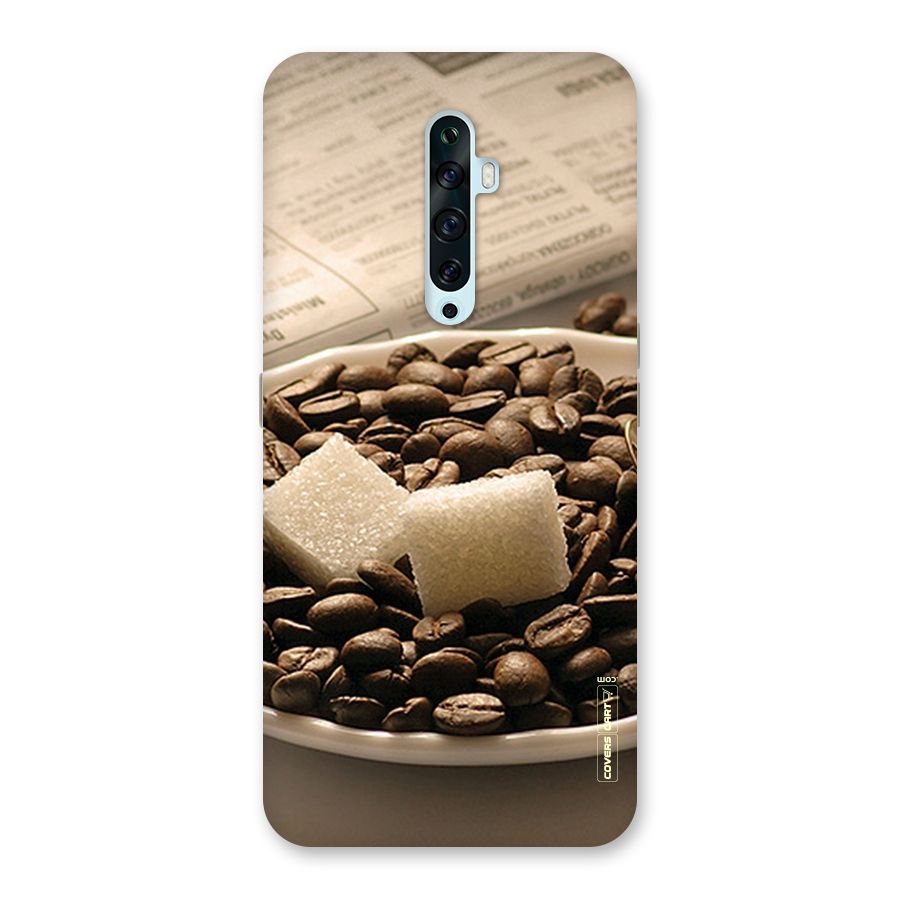 Coffee And Sugar Cubes Back Case for Oppo Reno2 Z
