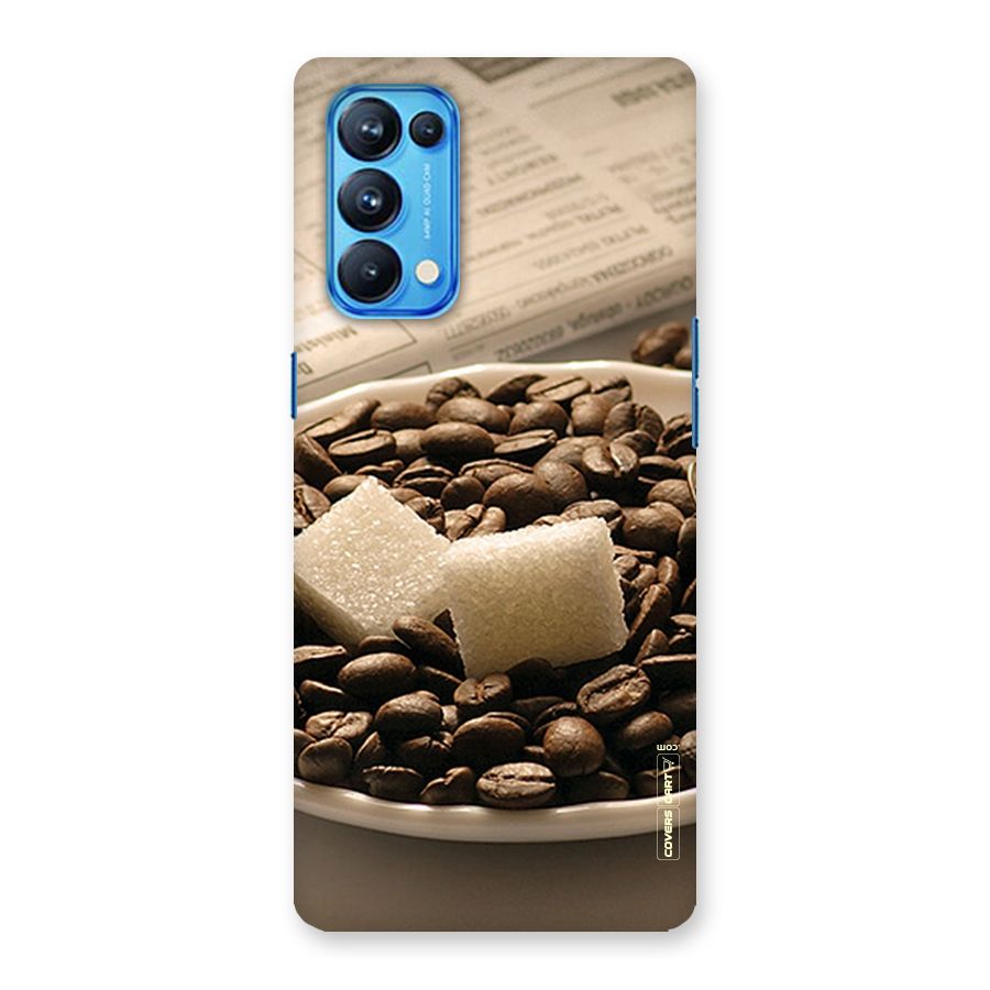 Coffee And Sugar Cubes Back Case for Oppo Reno5 Pro 5G