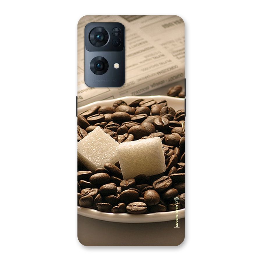 Coffee And Sugar Cubes Back Case for Oppo Reno7 Pro 5G