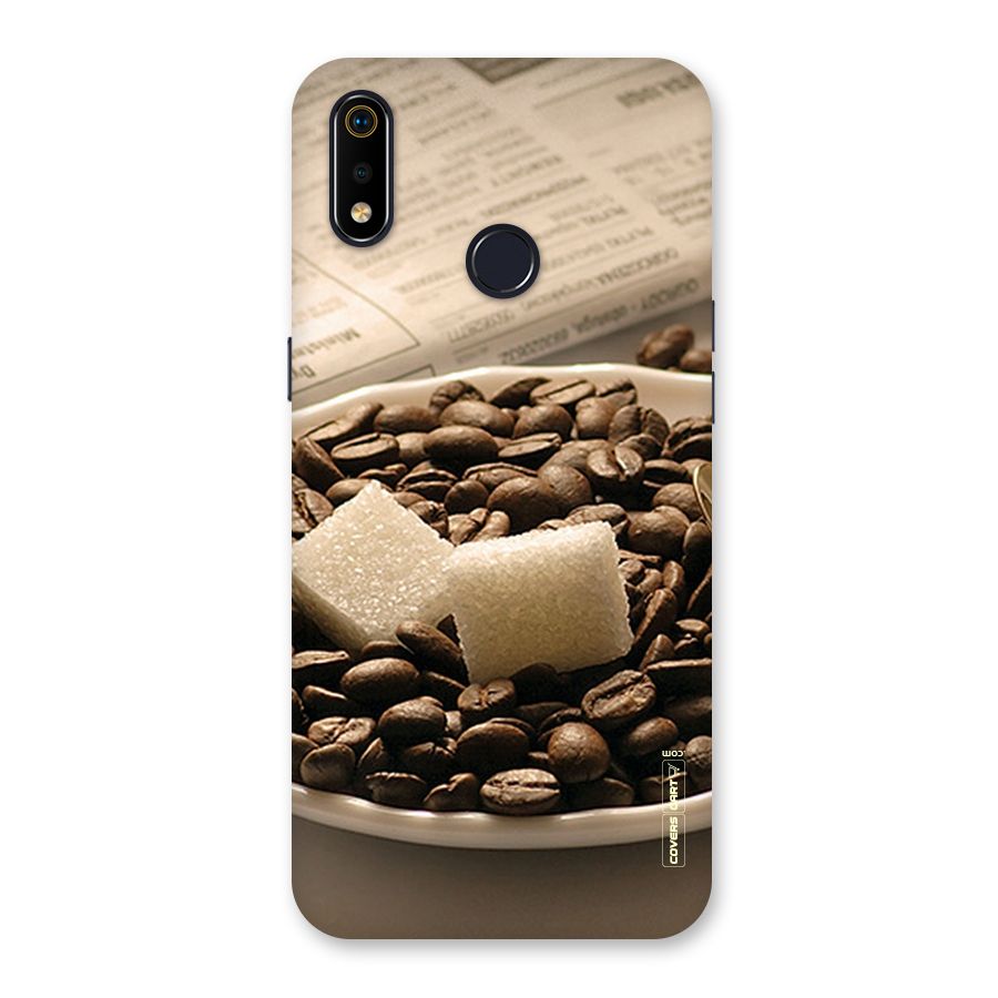 Coffee And Sugar Cubes Back Case for Realme 3i