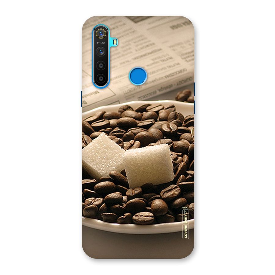 Coffee And Sugar Cubes Back Case for Realme 5s