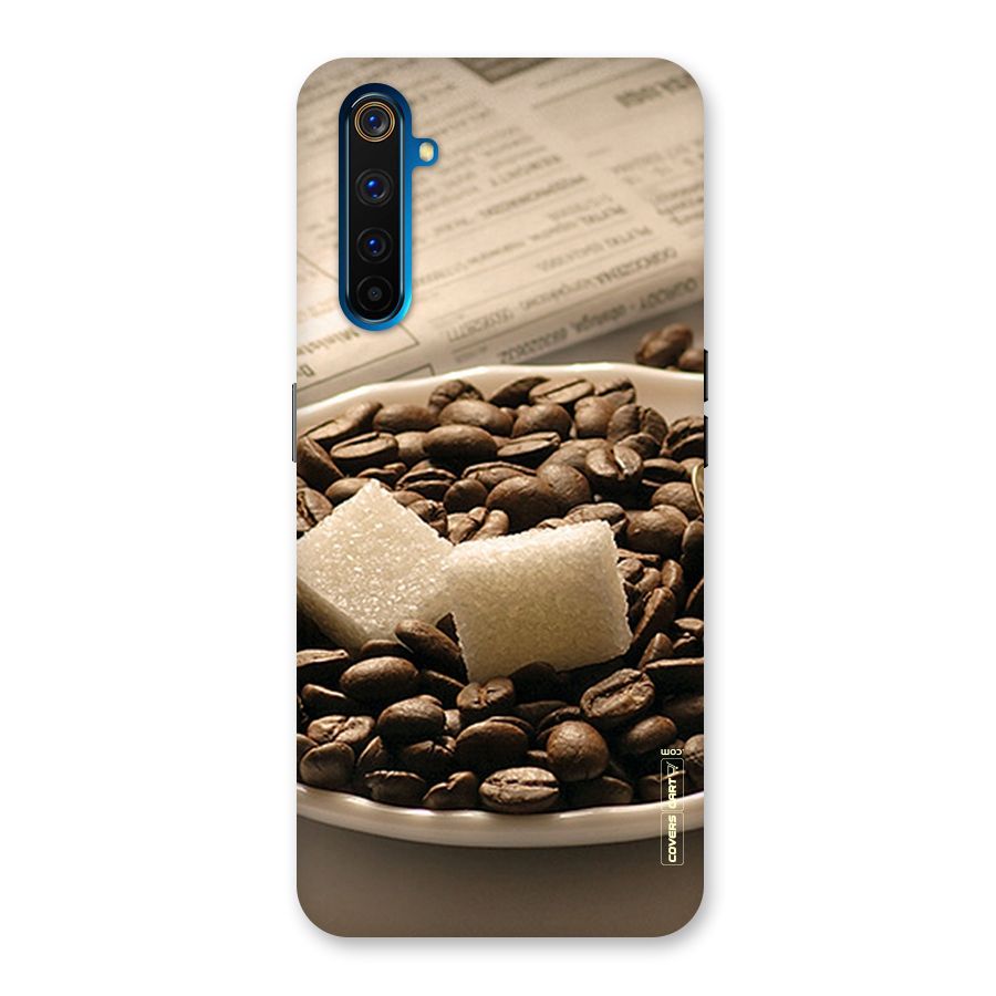 Coffee And Sugar Cubes Back Case for Realme 6 Pro