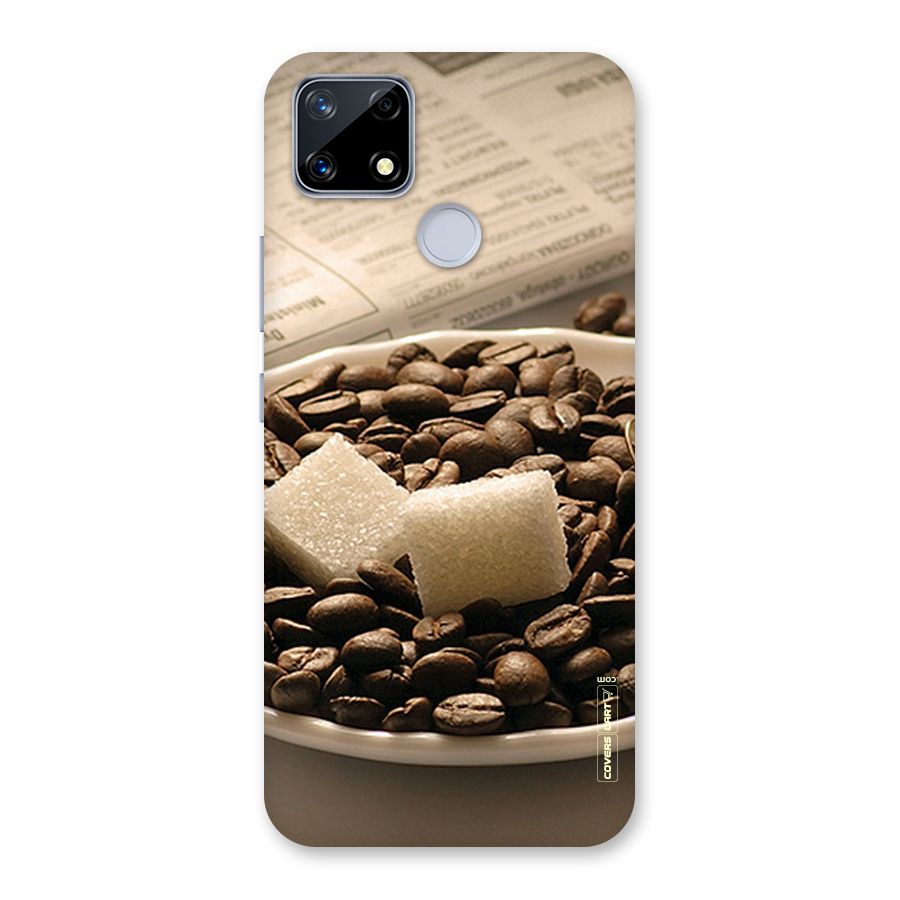 Coffee And Sugar Cubes Back Case for Realme Narzo 20
