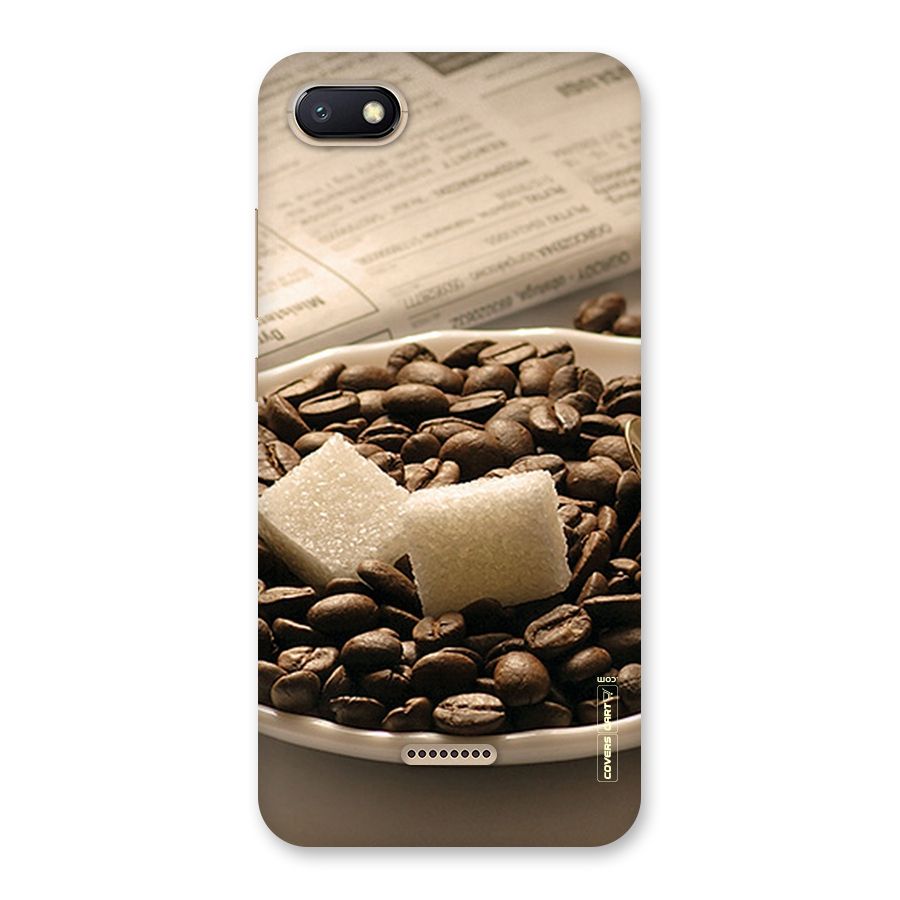 Coffee And Sugar Cubes Back Case for Redmi 6A