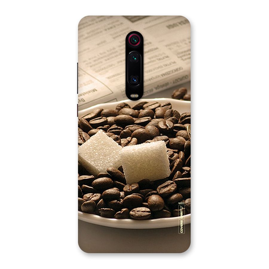 Coffee And Sugar Cubes Back Case for Redmi K20