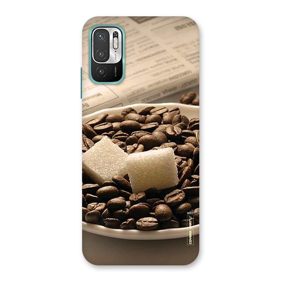 Coffee And Sugar Cubes Back Case for Redmi Note 10T 5G