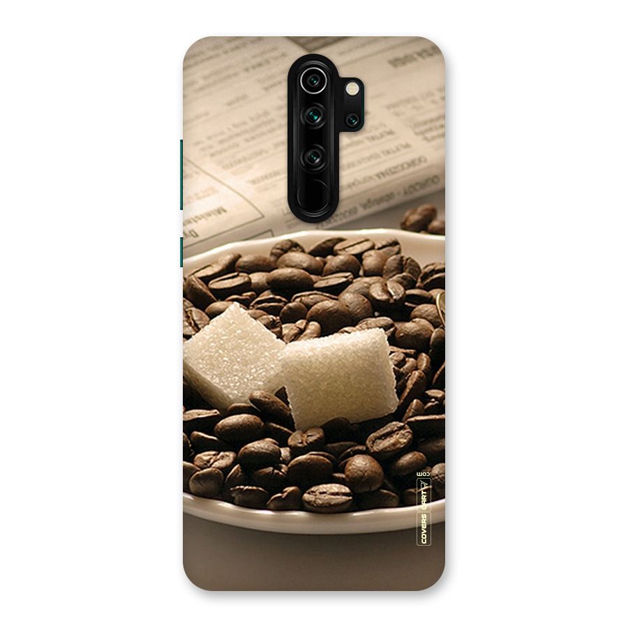 Coffee And Sugar Cubes Back Case for Redmi Note 8 Pro