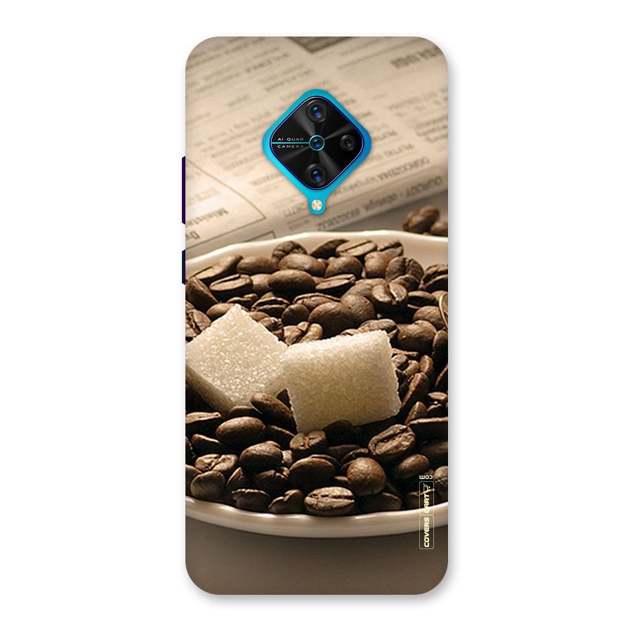 Coffee And Sugar Cubes Back Case for Vivo S1 Pro