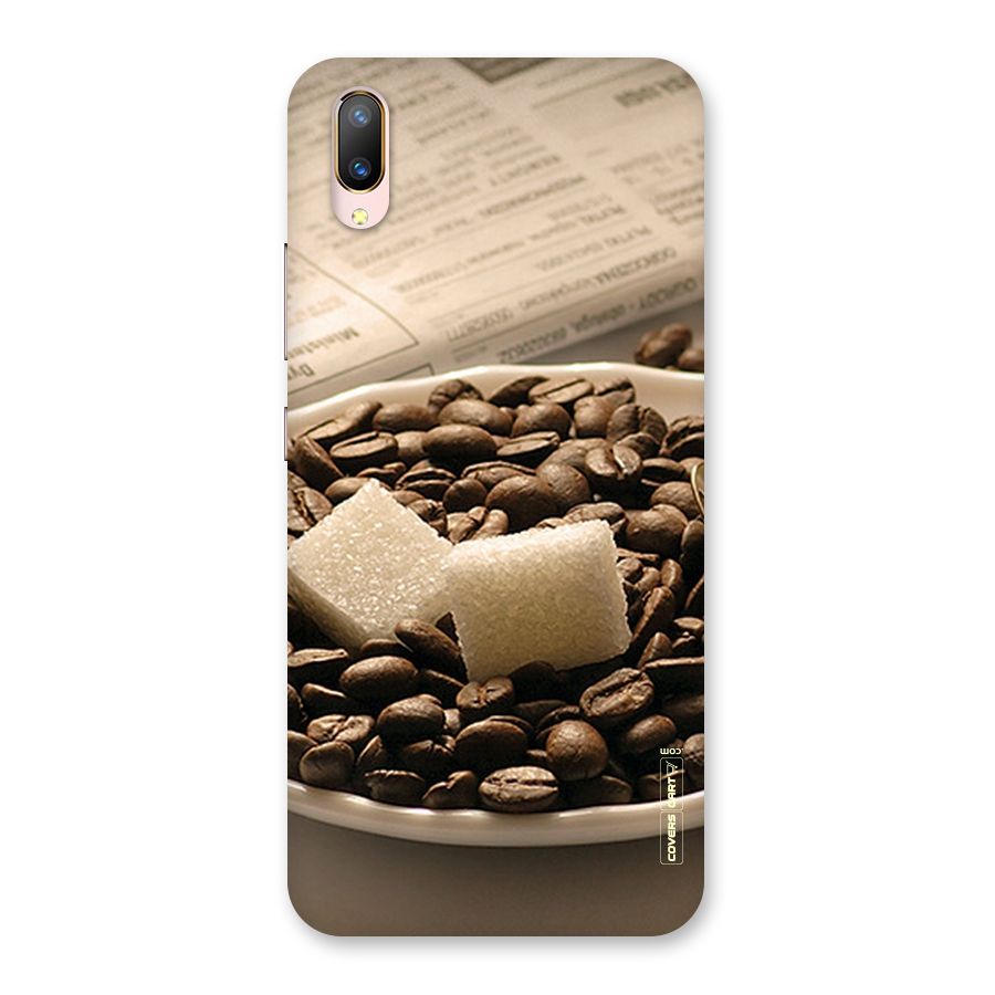 Coffee And Sugar Cubes Back Case for Vivo V11 Pro