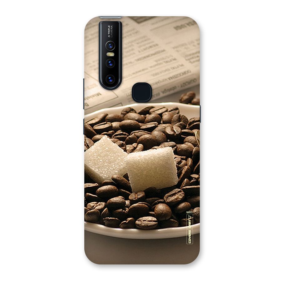 Coffee And Sugar Cubes Back Case for Vivo V15