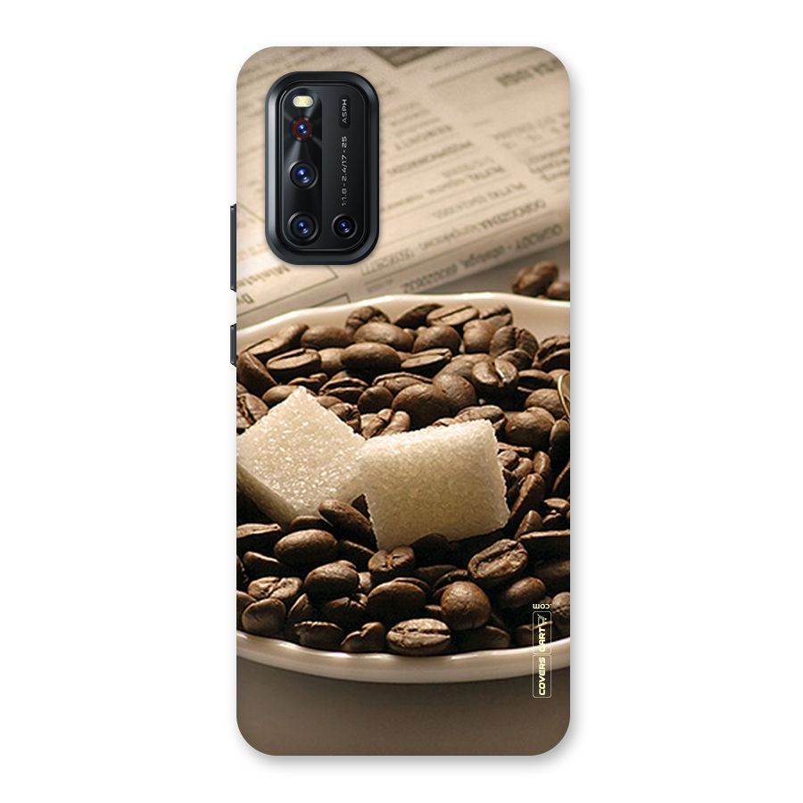 Coffee And Sugar Cubes Back Case for Vivo V19