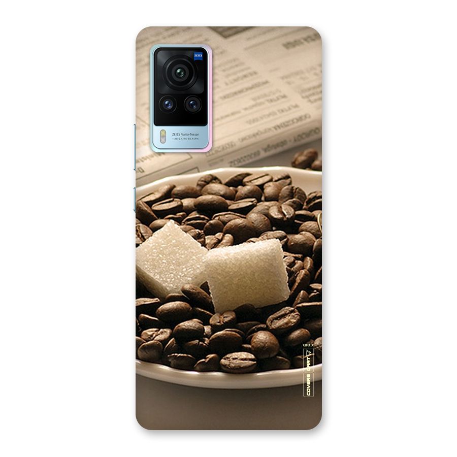 Coffee And Sugar Cubes Back Case for Vivo X60 Pro