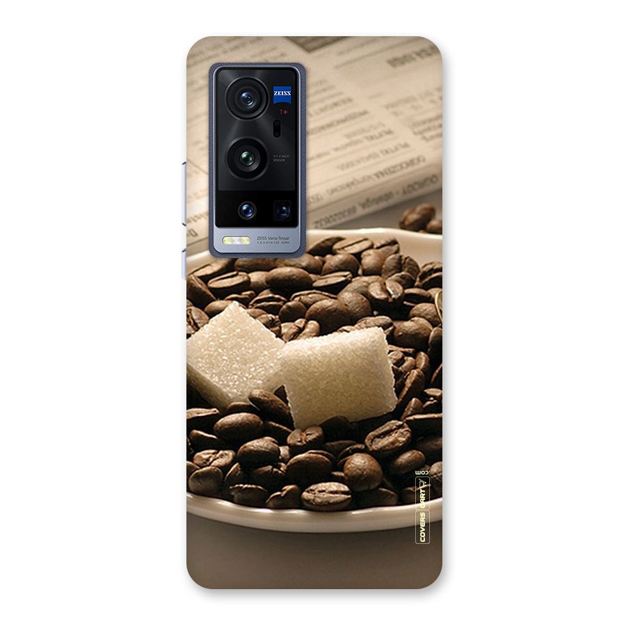 Coffee And Sugar Cubes Back Case for Vivo X60 Pro Plus