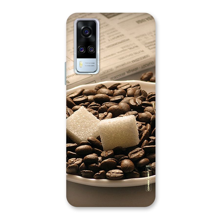 Coffee And Sugar Cubes Back Case for Vivo Y31