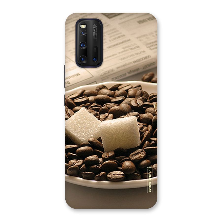 Coffee And Sugar Cubes Back Case for Vivo iQOO 3