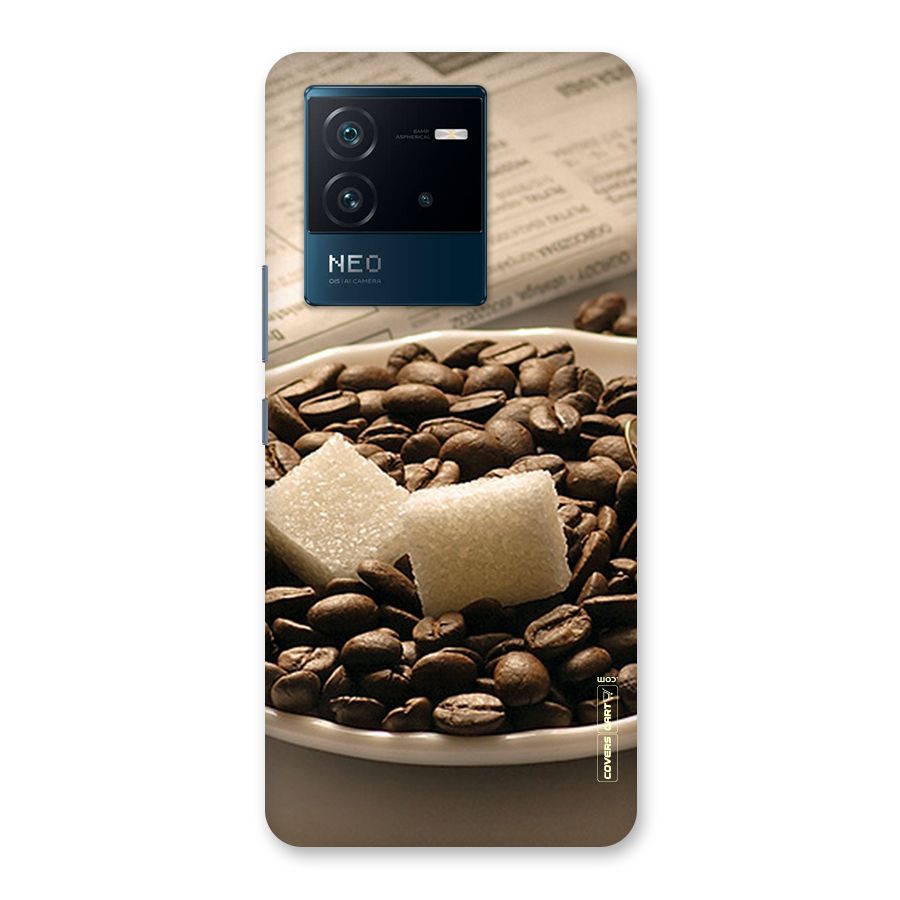 Coffee And Sugar Cubes Back Case for Vivo iQOO Neo 6 5G